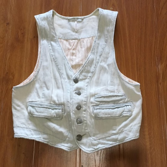 Free People Menswear Cotton vest Size M - Picture 4 of 7